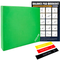 Balance Board Balance Pad 40cm Wackelbrett Balance Kunststoff für Fitness Physiotherapie zur Stärkung der Tiefenmuskulatur