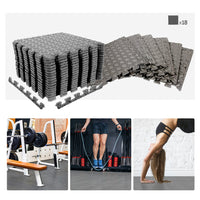 Bodenschutzmatte rutschfeste Schutzmatte für Fitnessgeräte Fitness Fitnessraum 60x60 30x30 Unterlegmatten Bodenmatte Trainingsmatte