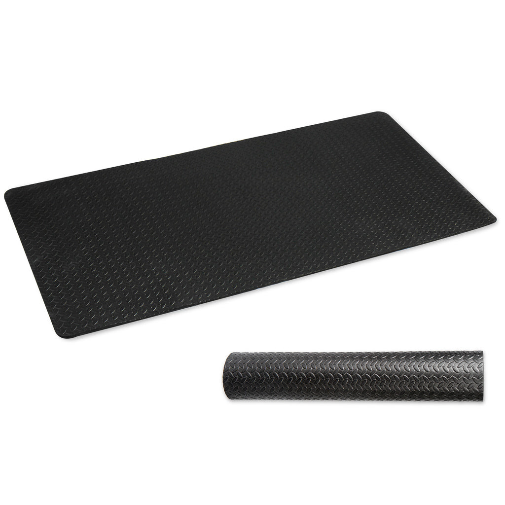 Bodenschutzmatte rutschfeste Schutzmatte für Fitnessgeräte Fitness Fitnessraum 60x60 30x30 Unterlegmatten Bodenmatte Trainingsmatte