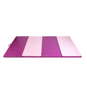 Pink&Lila Weichbodenmatte Turnmatte Klappbar Gymnastikmatte 180x80x5/240x120x5 cm